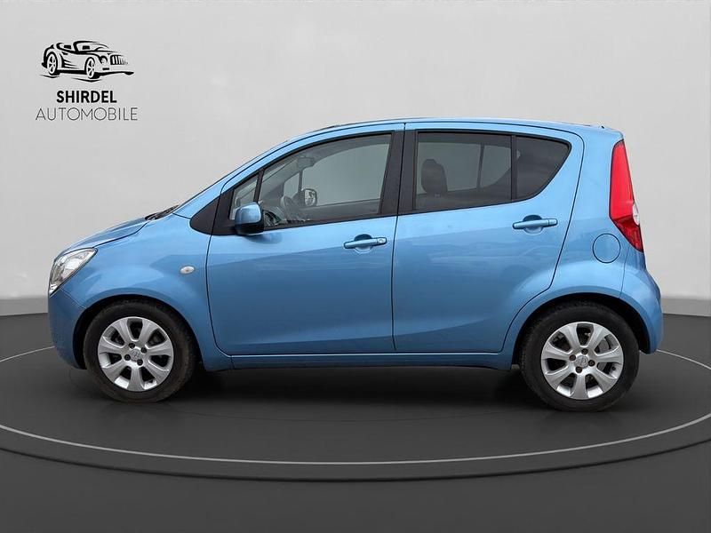 Gebraucht Opel Agila Edition 86 PS (63 kW) 2010 Blau Kleinwagen