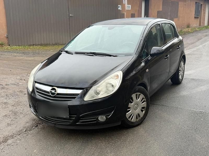 Schwarz Gebraucht 2008 Opel Corsa Kleinwagen | 870 € (Superpreis) - Bild 1/4