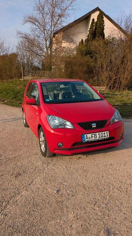 Gebraucht Seat Mii Style 75 PS (55 kW) 2012 Rot Kleinwagen