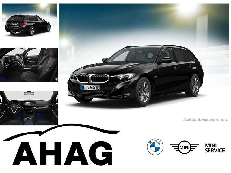 Gebraucht BMW 320e Sport Line 204 PS (150 kW) 2023 Schwarz Kombi