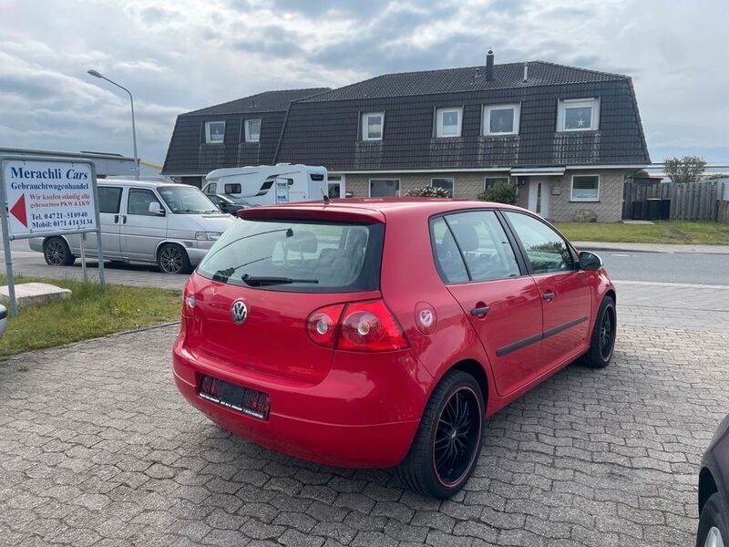 Gebraucht VW Golf V Comfortline 102 PS (75 kW) 2007 Rot Limousine