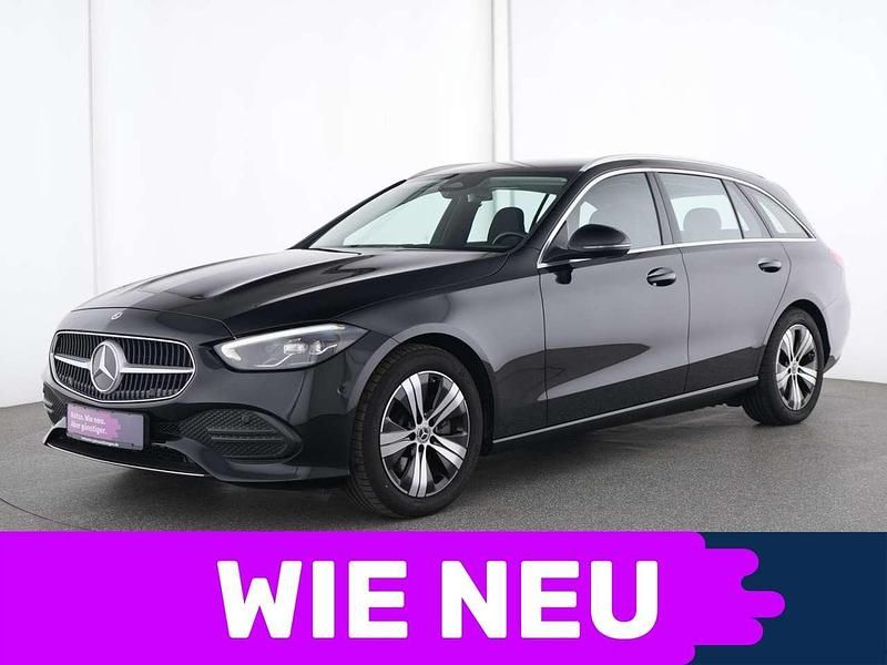 Schwarz Gebraucht 2023 Mercedes C200 Avantgarde Kombi | 28.544 € (Guter Preis) - Bild 1/4