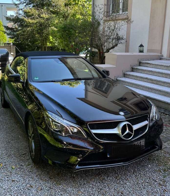 Schwarz Gebraucht 2015 Mercedes E220 Cabrio | 20.900 € (Fairer Preis) - Bild 1/4