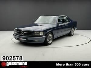Blau Gebraucht 1989 Mercedes 420 Coupé | 19.900 € - Bild 1/4