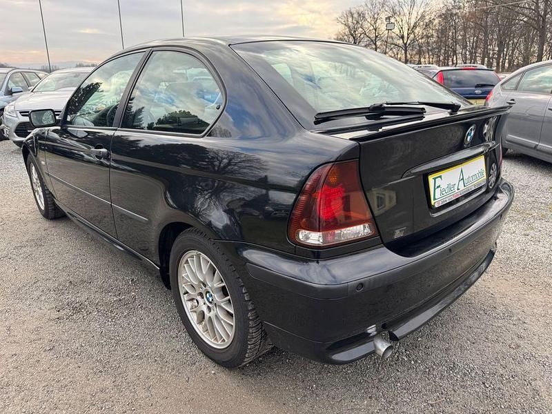 Gebraucht BMW 316 Compact Advantage 116 PS (85 kW) 2003 Schwarz Kleinwagen