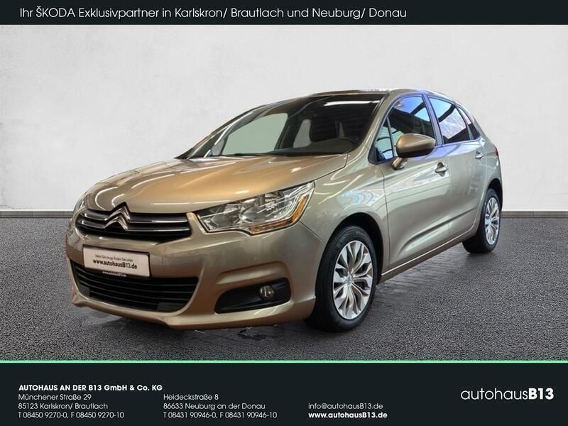 Elfenbein metallic (bronze) Gebraucht 2012 Citroën C4 Attraction Kleinwagen | 7.450 € (Teuer) - Bild 1/4