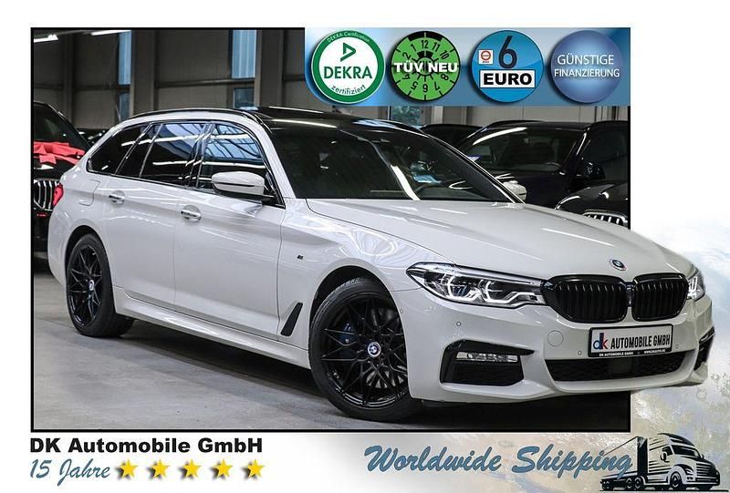 Weiß Gebraucht 2017 BMW 540 M Sport Kombi | 26.500 € (Fairer Preis) - Bild 1/3