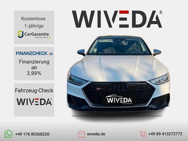 Weiß Gebraucht 2021 Audi S7 Sportback Sport Kleinwagen | 56.999 € (Superpreis) - Bild 1/4