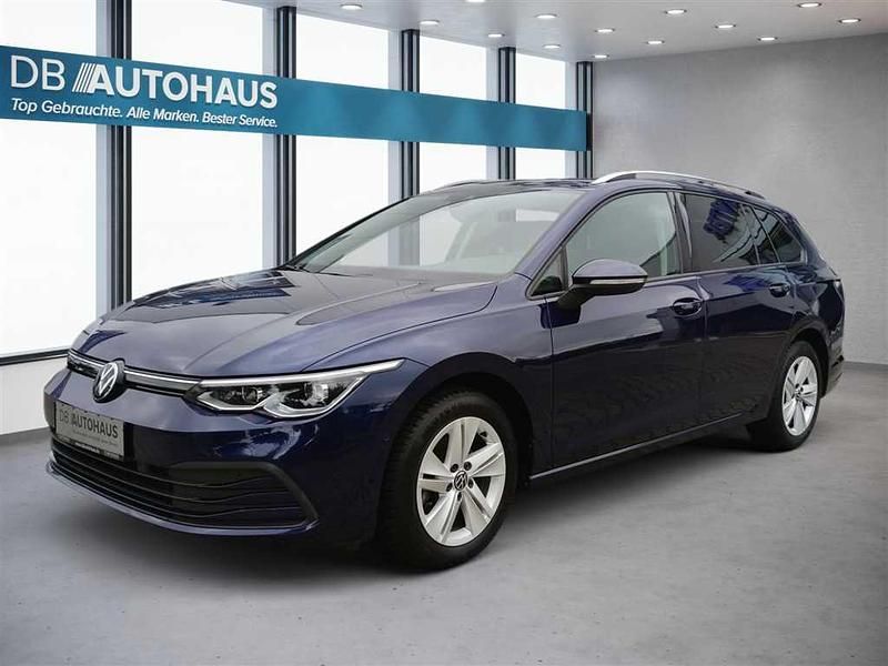 Blau Gebraucht 2023 VW Golf VIII Life Kombi | 18.750 € (Guter Preis) - Bild 1/4