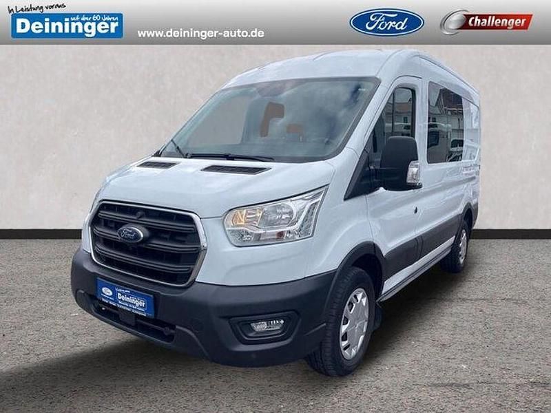Weiss Gebraucht 2020 Ford Transit Trend Van | 21.980 € (Fairer Preis) - Bild 1/4