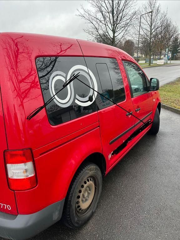 Gebraucht VW Caddy Life 80 PS (58 kW) 2009 Rot Van / Kleinbus