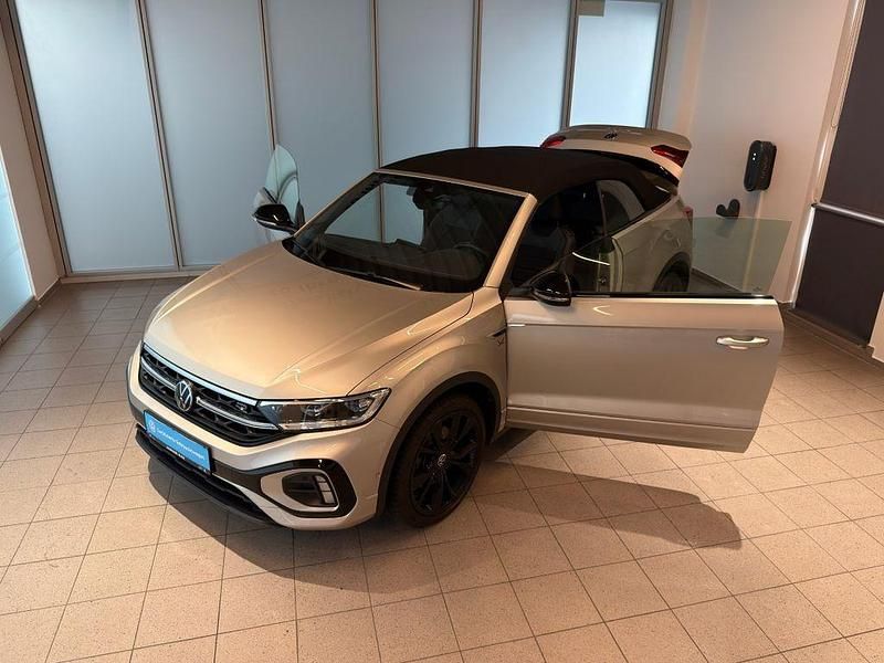 Gebraucht VW T-Roc Cabriolet R-line 150 PS (110 kW) 2023 Silber Cabrio