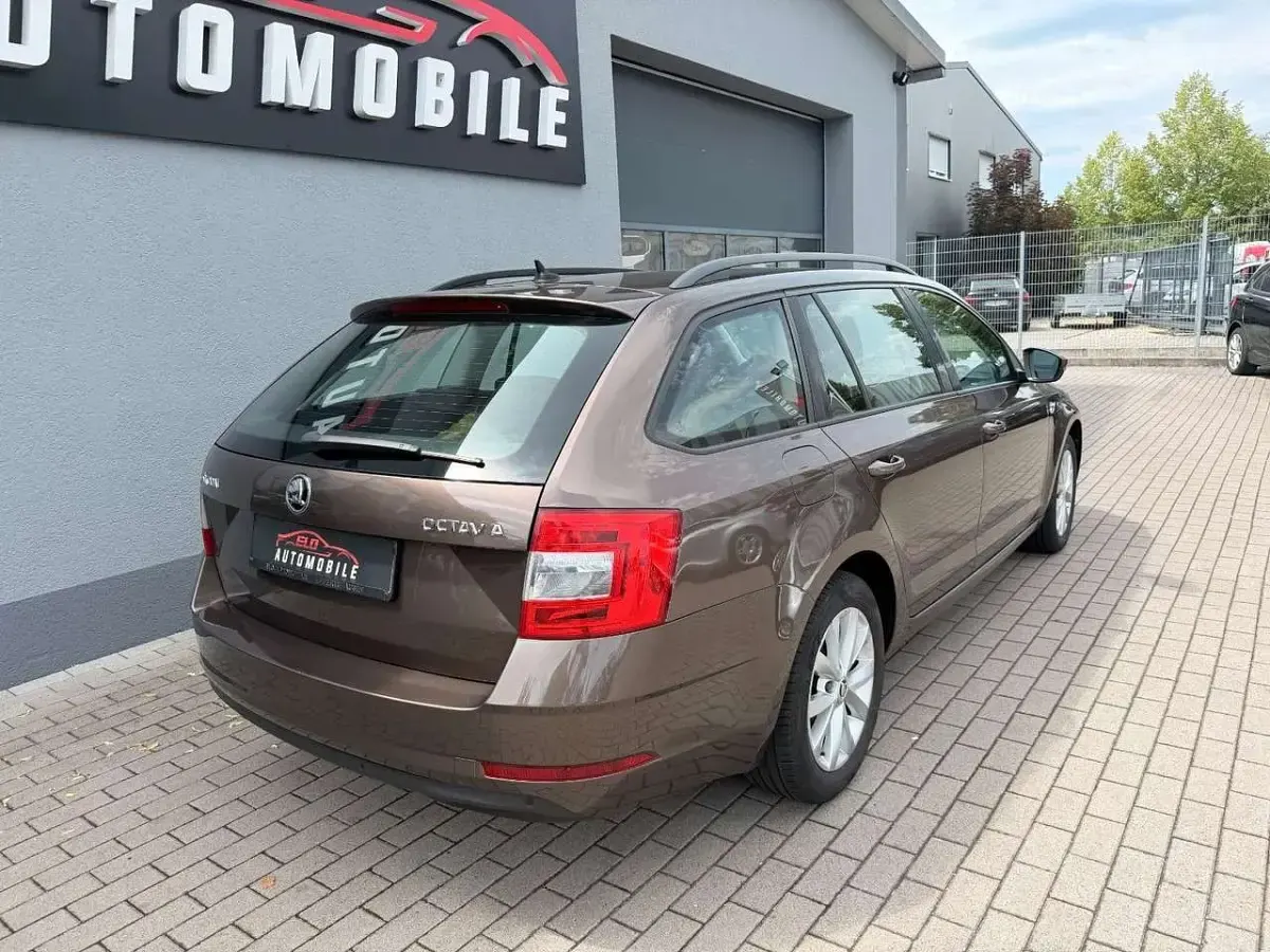 Gebraucht Skoda Octavia Ambition 116 PS (85 kW) 2019 Maple braun metallic Kombi