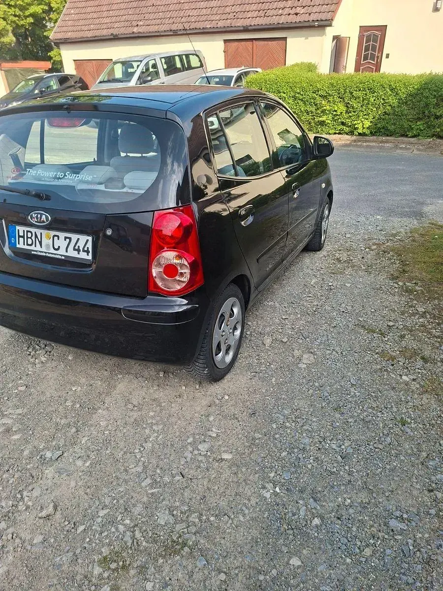 Gebraucht Kia Picanto Start 65 PS (47 kW) 2008 Schwarz Kleinwagen