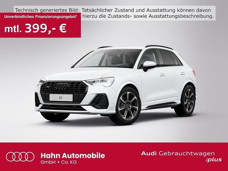Gletscherweiß metallic Gebraucht 2025 Audi Q3 S-Line SUV | 47.430 € (Fairer Preis) - Bild 1/3