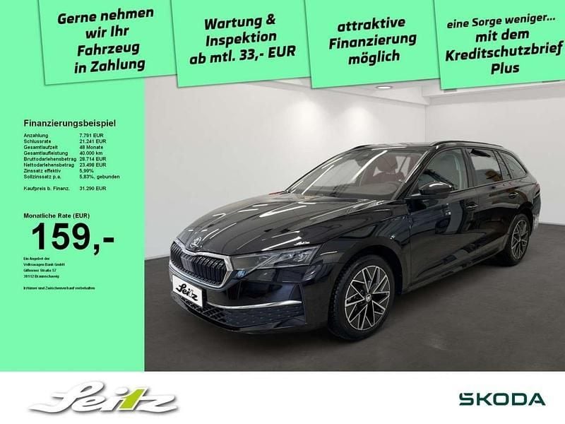 Schwarz Gebraucht 2024 Skoda Octavia Selection Kombi | 30.848 € (Guter Preis) - Bild 1/4