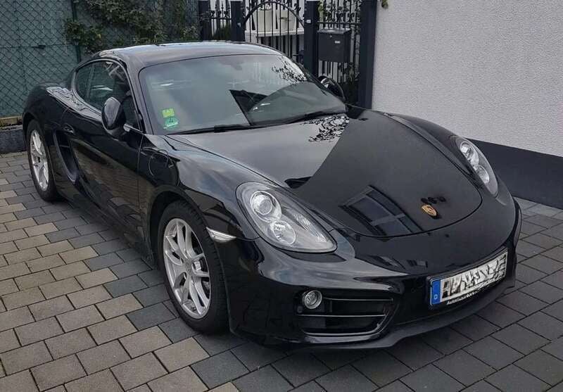 Schwarz Gebraucht 2013 Porsche Cayman Chrono Coupé | 37.500 € (Fairer Preis) - Bild 1/4