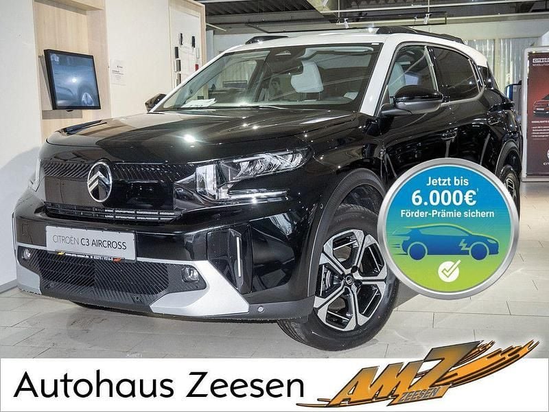 Neu Citroën e-C3 Aircross 83 kW (113 PS) 2025 Schwarz SUV