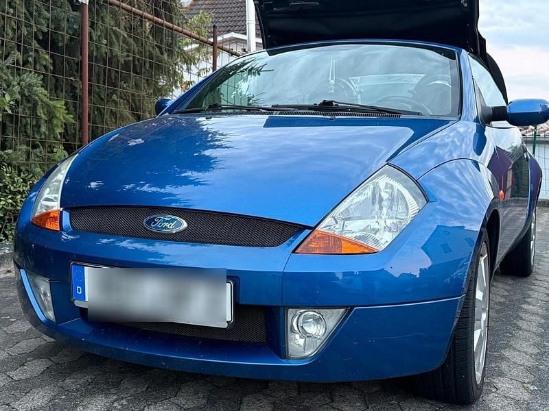 Blau Gebraucht 2004 Ford StreetKa Cabrio | 680 € (Superpreis) - Bild 1/4