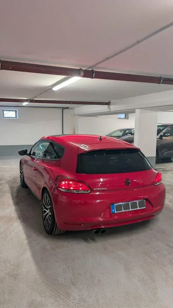 Używany VW Scirocco Life 122 KM (89 kW) 2014 Czerwony Coupe