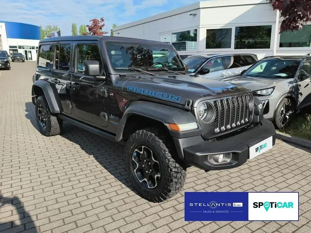 Gebraucht Jeep Wrangler Unlimited Rubicon 272 PS (200 kW) 2022 Grau SUV