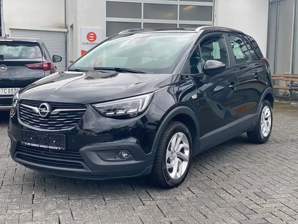 Gebraucht Opel Crossland Edition 131 PS (96 kW) 2017 Schwarz SUV