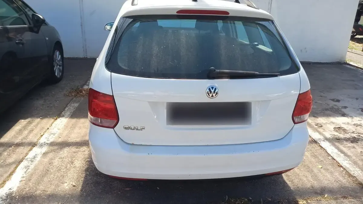 Gebraucht VW Golf VI 102 PS (75 kW) 2009 Weiß Kombi