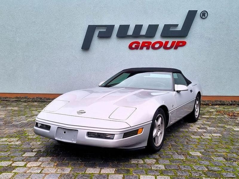 Silber Gebraucht 1996 Corvette C4 Cabrio | 26.990 € - Bild 1/4
