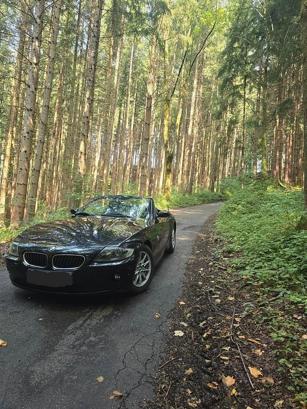 Schwarz Gebraucht 2005 BMW Z4 Sport Line Cabrio | 9.250 € (Fairer Preis) - Bild 1/4