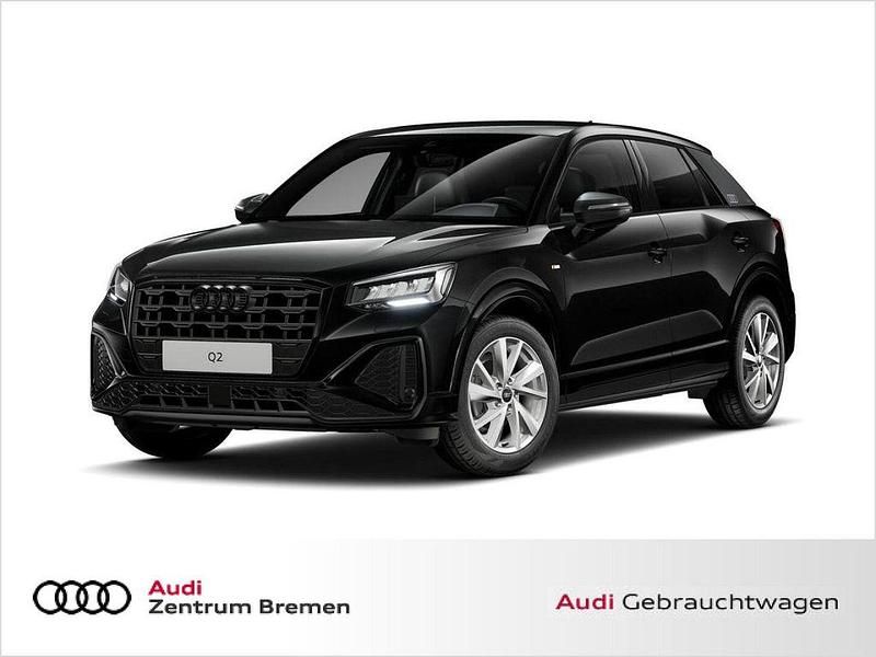Schwarz Gebraucht 2024 Audi Q2 S-Line SUV | 33.630 € (Etwas zu teuer) - Bild 1/4
