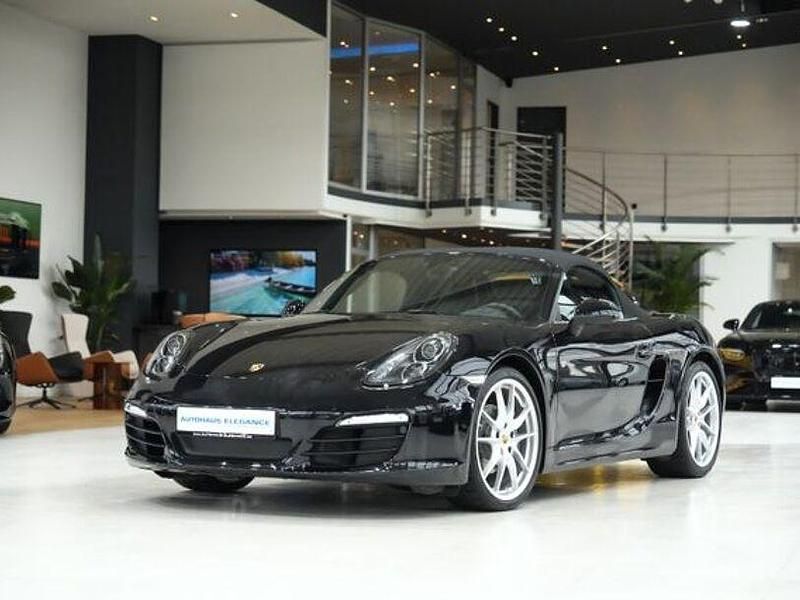 Gebraucht Porsche Boxster Black Edition 265 PS (194 kW) 2015 Tiefschwarzmetallic Cabrio