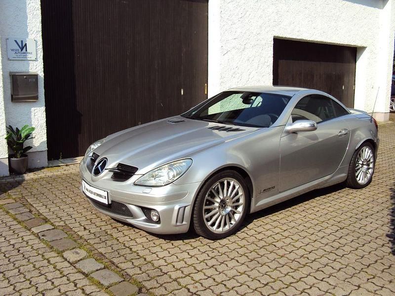 Silber Gebraucht 2005 Mercedes SLK55 AMG AMG Cabrio | 36.900 € (Fairer Preis) - Bild 1/4