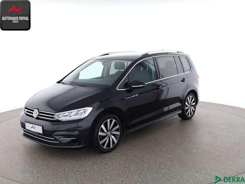 Schwarz Gebraucht 2018 VW Touran R-line Van / Kleinbus | 23.680 € (Guter Preis) - Bild 1/4
