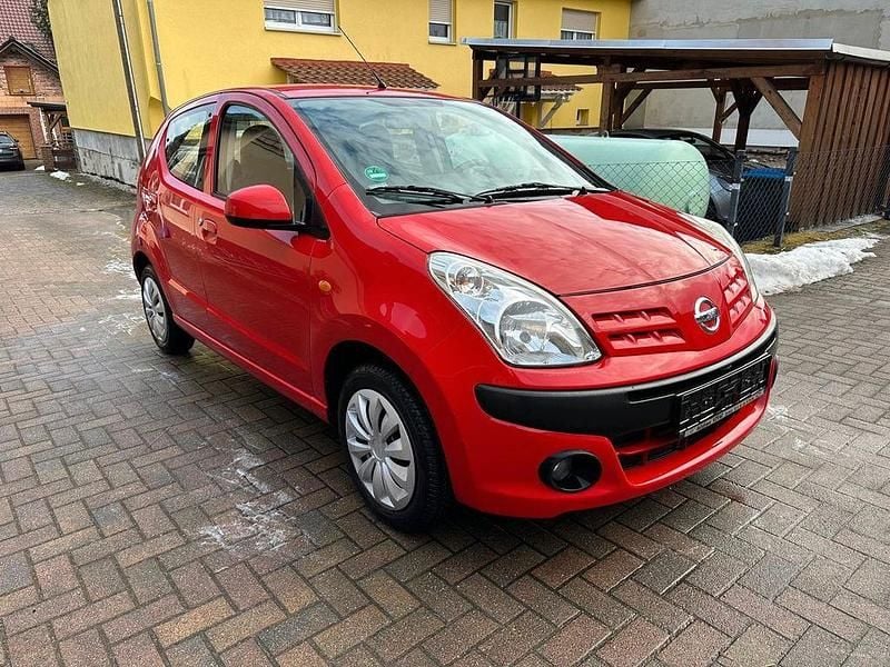 Gebraucht Nissan Pixo Visia 68 PS (50 kW) 2009 Rot Kleinwagen