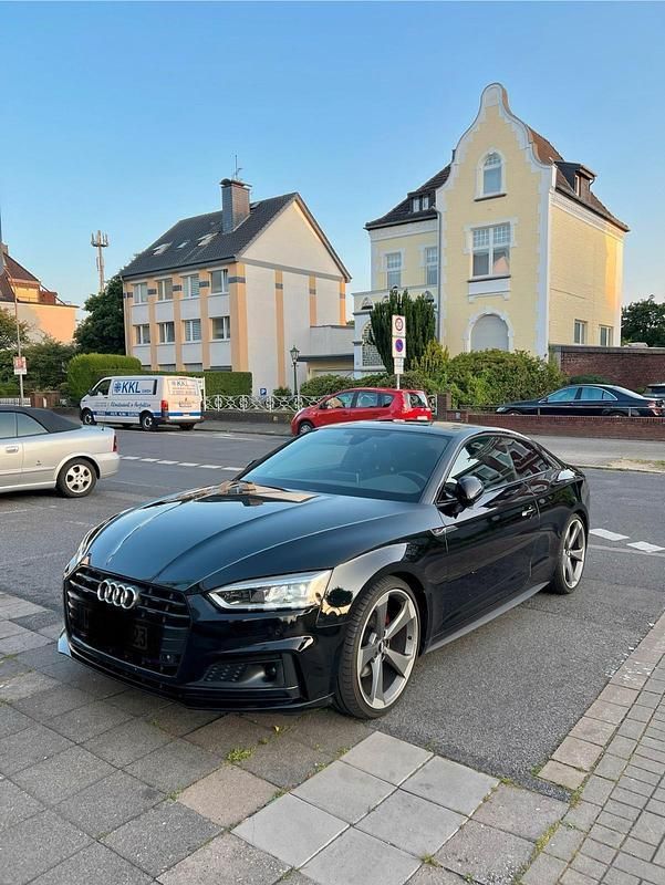 Schwarz Gebraucht 2019 Audi A5 S-Line Coupé | 27.950 € (Superpreis) - Bild 1/4