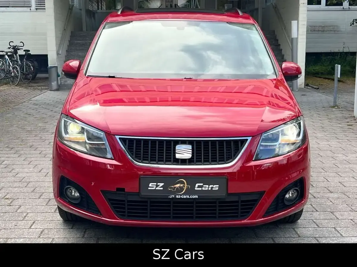 Gebraucht Seat Alhambra Style 150 PS (110 kW) 2012 Rot Van / Kleinbus
