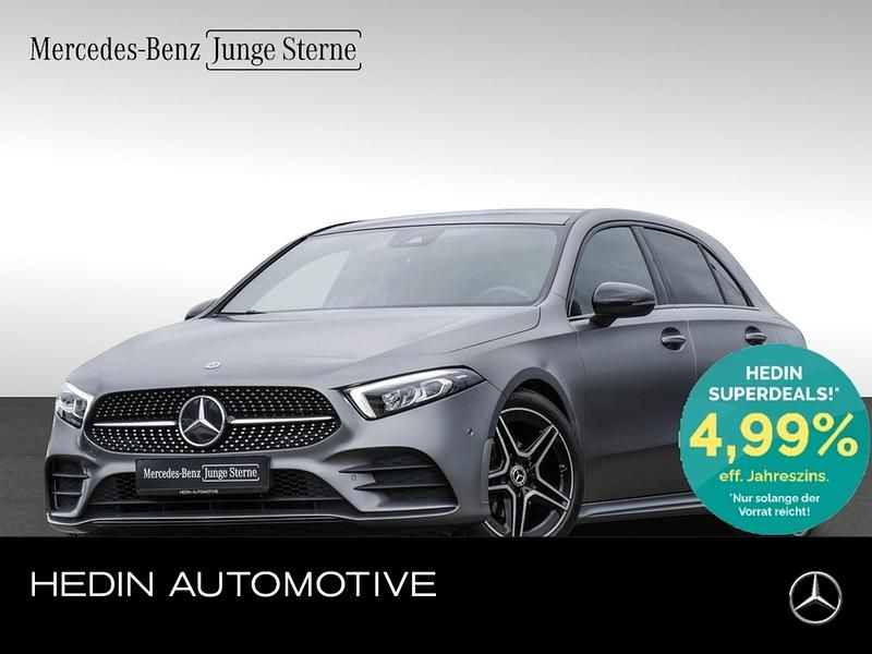 Żółty Gebraucht 2019 Mercedes A180 AMG Limousine | 27.580 € (Etwas zu teuer) - Bild 1/4