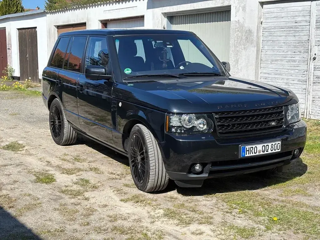 Gebraucht Land Rover Range Rover Vogue 313 PS (230 kW) 2012 Schwarz SUV