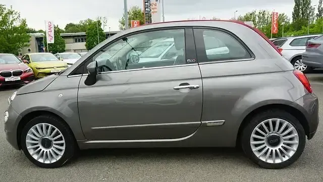 Gebraucht Fiat 500 Lounge 69 PS (50 kW) 2018 Grau Cabrio