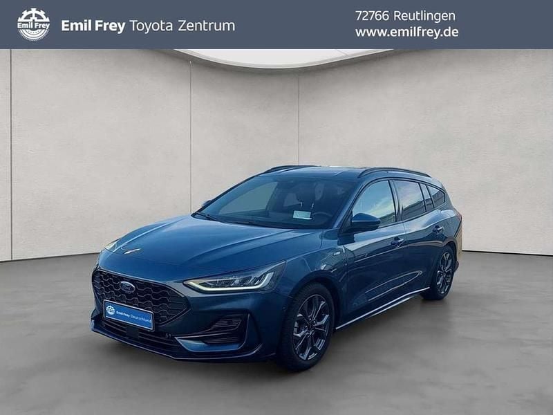 Blau Gebraucht 2024 Ford Focus ST-Line X Kombi | 22.990 € (Superpreis) - Bild 1/4