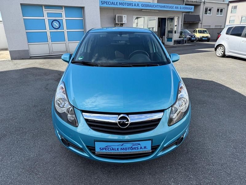 Gebraucht Opel Corsa 87 PS (63 kW) 2010 Blau Kleinwagen