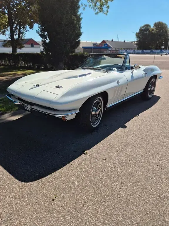 Gebraucht Corvette C2 349 PS (256 kW) 1966 Weiß Cabrio