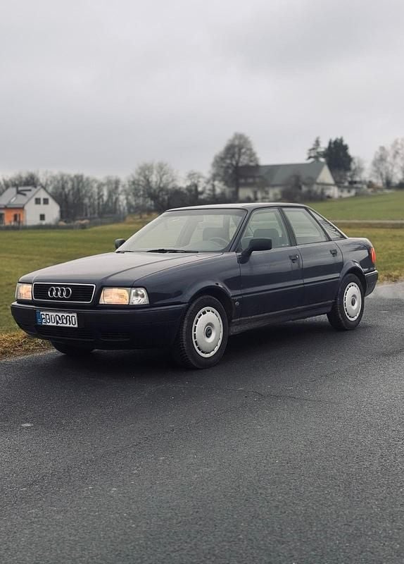 Blau Gebraucht 1993 Audi 80 Limousine | 3.900 € - Bild 1/4