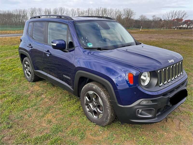 Blau Gebraucht 2017 Jeep Renegade SUV | 13.900 € (Fairer Preis) - Bild 1/4