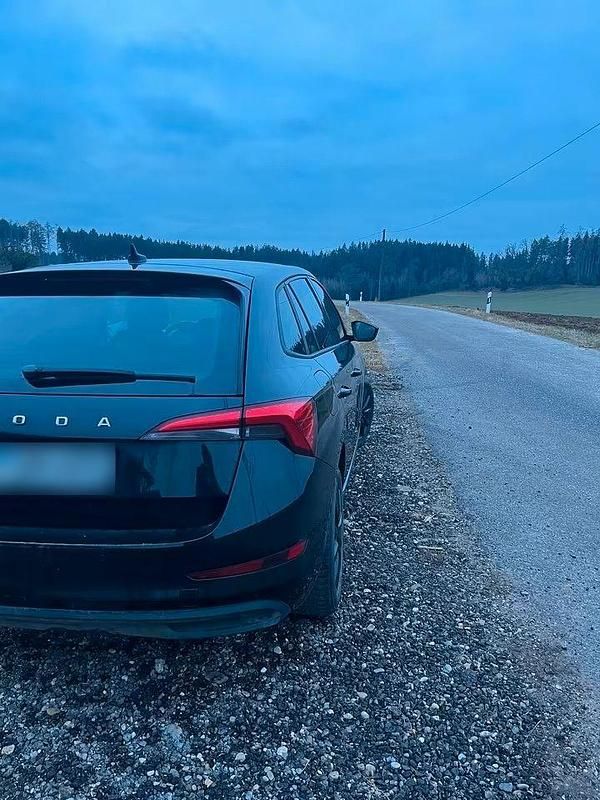 Gebraucht Skoda Scala 116 PS (85 kW) 2019 Schwarz Kleinwagen