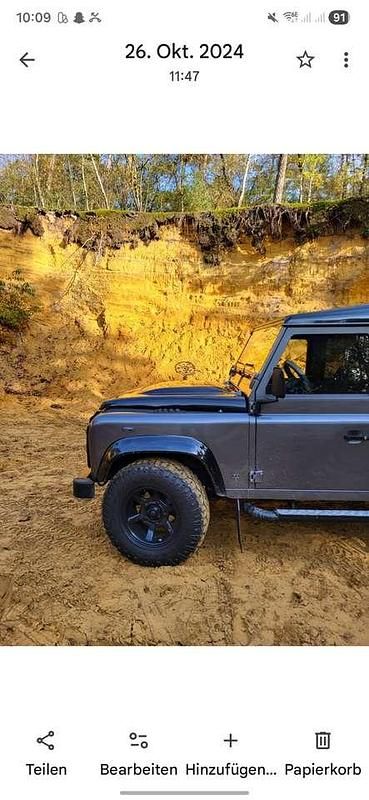 Gebraucht Land Rover Defender SE 122 PS (89 kW) 2015 Grau Kombi