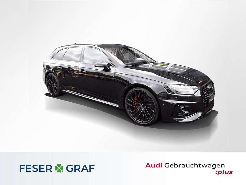 Mythosschwarz metallic Gebraucht 2023 Audi RS4 Ambiente Kombi | 69.777 € (Guter Preis) - Bild 1/4