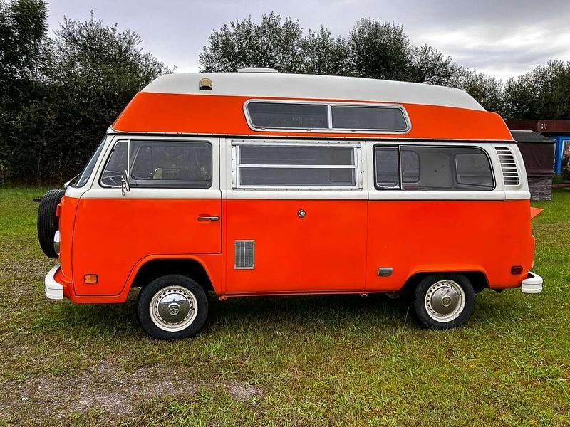 Second-hand VW T2 50 CP (36 kW) 1976 Portocaliu Van