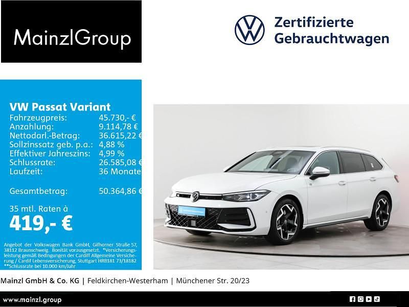 Gebraucht VW Passat R-line 193 PS (141 kW) 2025 Weiß Kombi