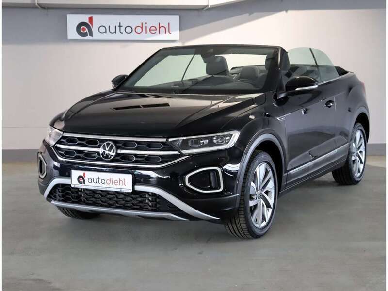 Gebraucht VW T-Roc Cabriolet Move 150 PS (110 kW) 2024 Black metallic Cabrio